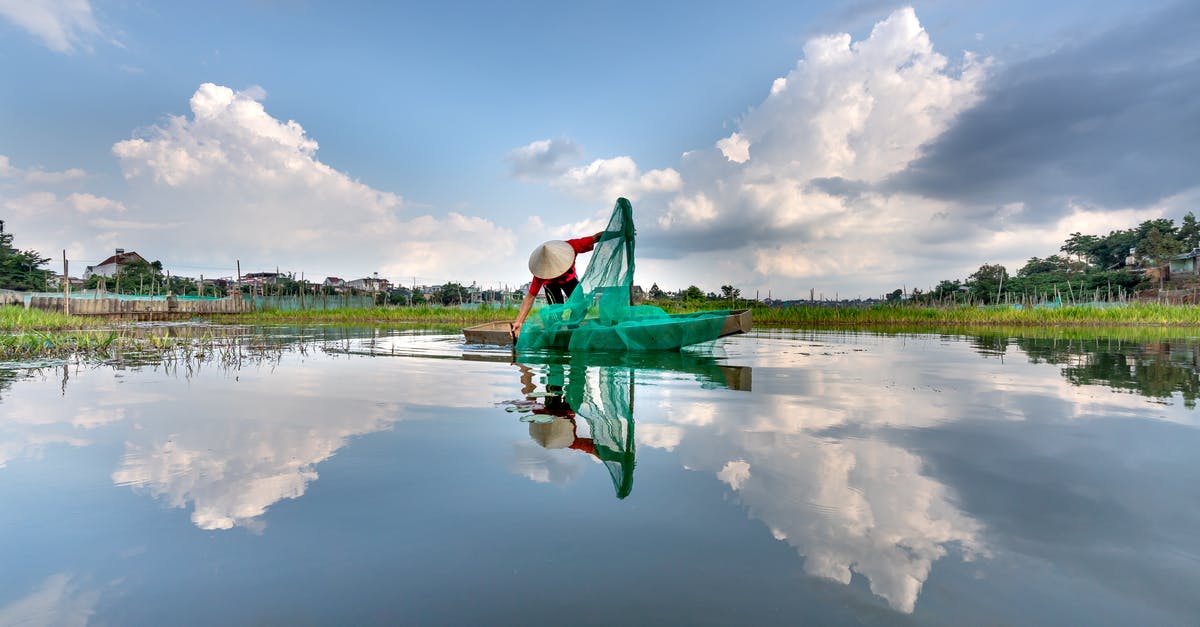 Crossing the Skadar Lake by boat or bicycle - Woman in Green Dress on Body of Water