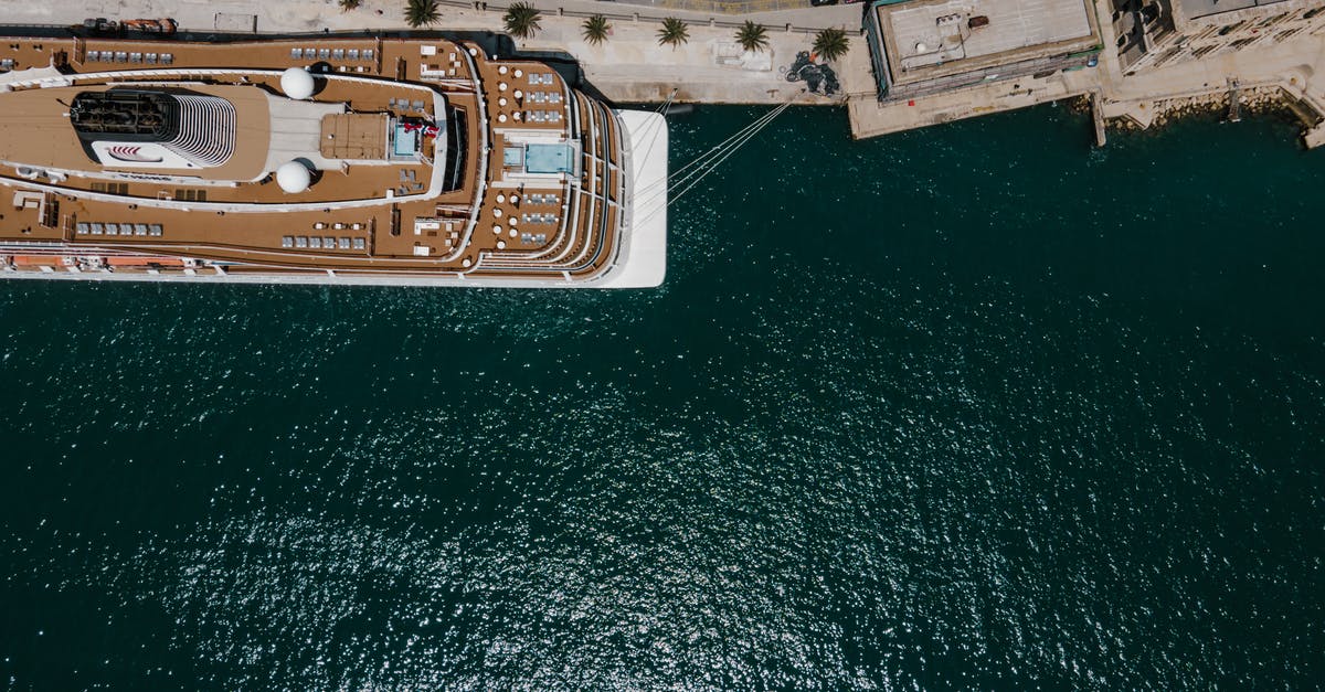 Cruise Terminal at Malta - A Cruise Ship at the Valletta Cruise Port