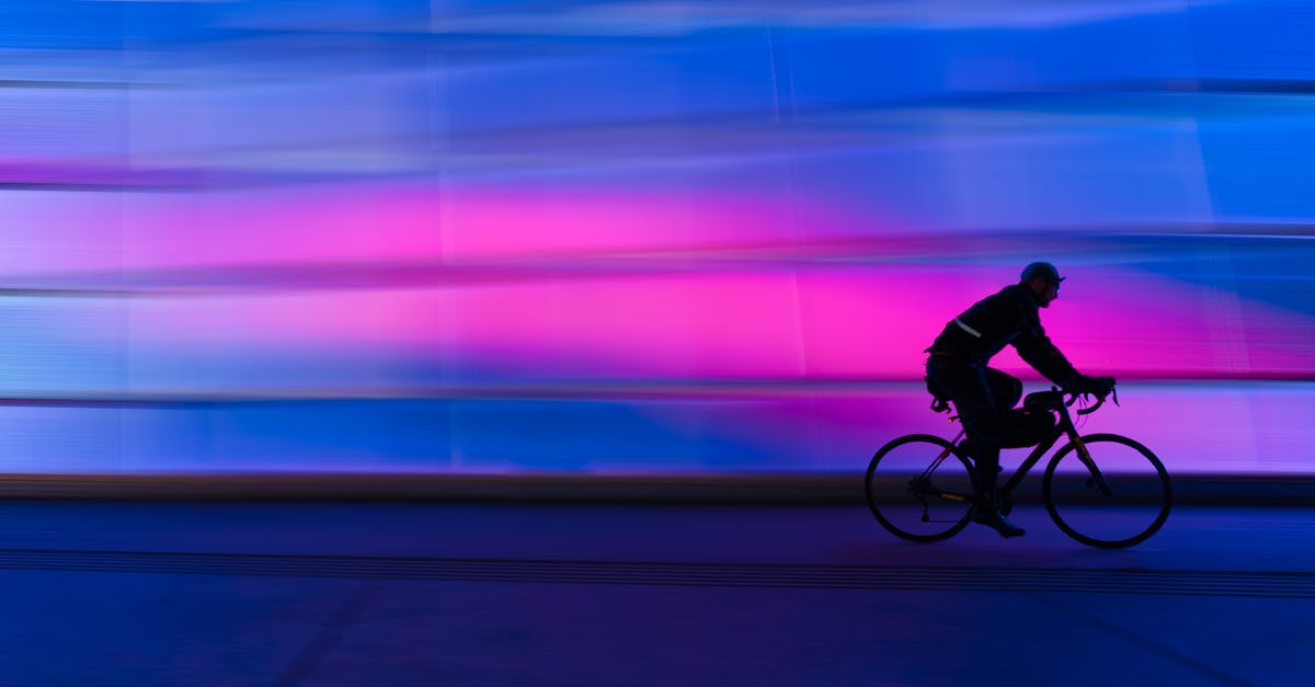 Cycling tour in Japan: Buying a bicycle for a tall person - Silhouette of Person Riding on Commuter Bike Cycling tour in Japan: Buying a bicycle for a tall person - Silhouette of Person Riding on Commuter Bike