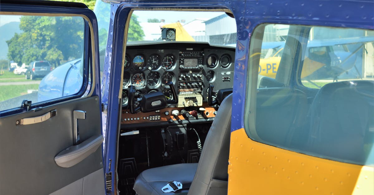 Delivery at Aircraft not available at LAX with Aeroflot? - Black and Yellow Car Interior