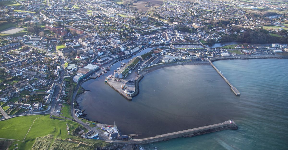 Deportation from Ireland - Aerial View Of City Near Body Of Water