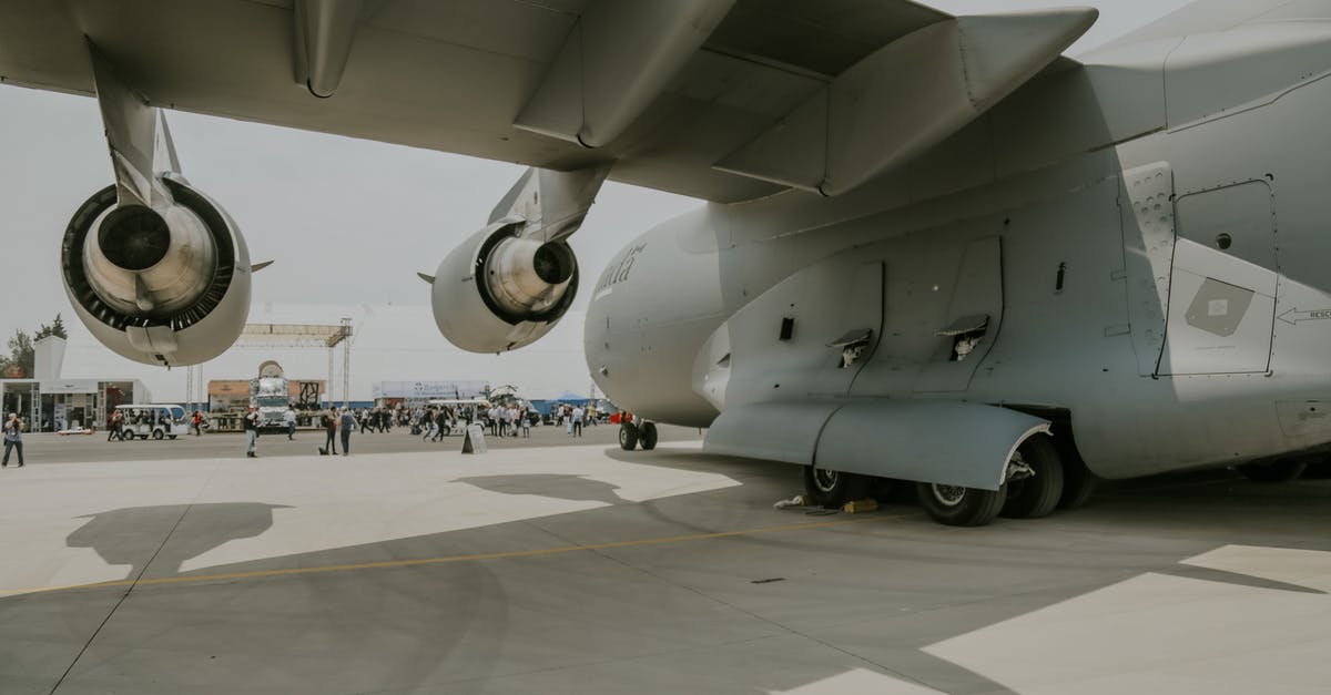 Detained in Canadian airport - View of Transport Airplane Wing