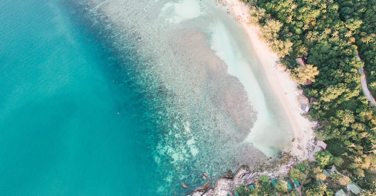 Differences between Si Amil Island and Mabul Island? - Free stock photo of aerial, air, background