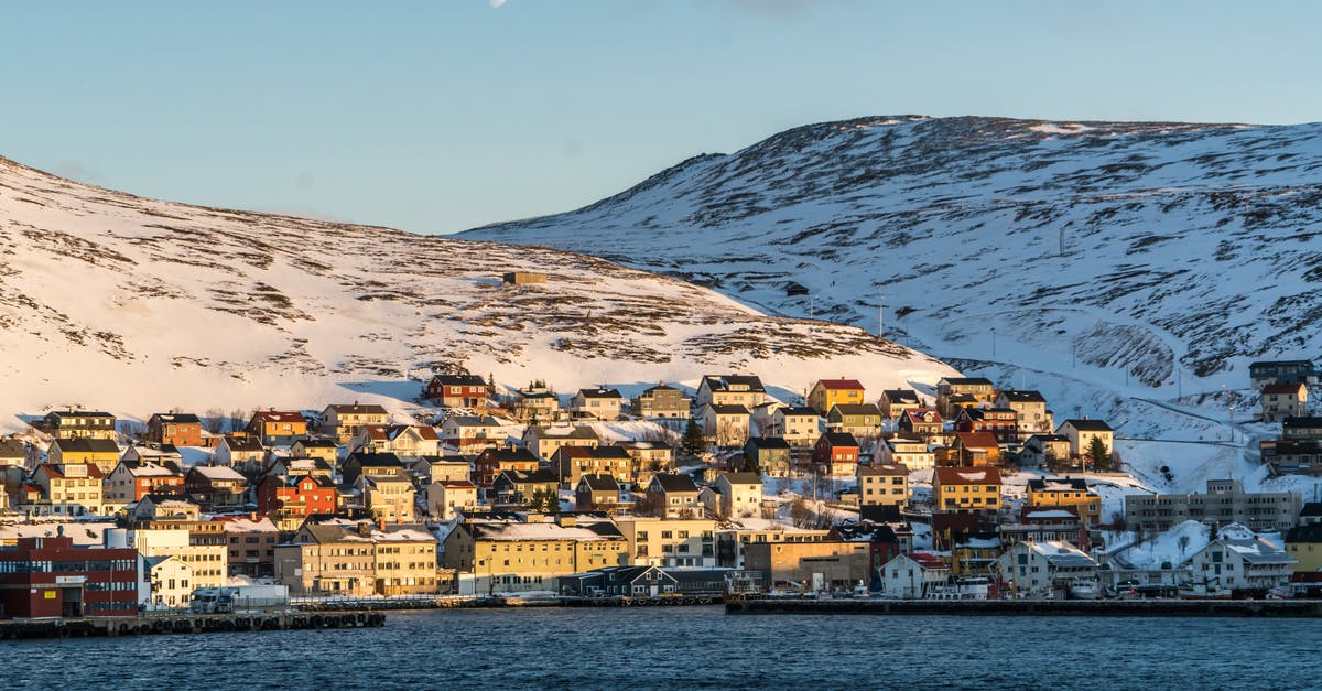 Do any passenger-carrying freighters connect Norway to North America through the Arctic? - Buildings and Houses on Mountain Slope