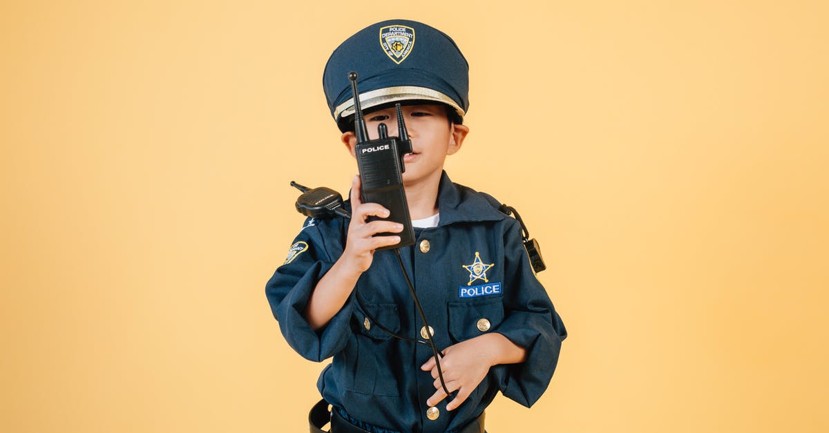 Do French immigration police at St. Pancras for Eurostar speak English? - Asian boy in police uniform against yellow background Do French immigration police at St. Pancras for Eurostar speak English? - Asian boy in police uniform against yellow background