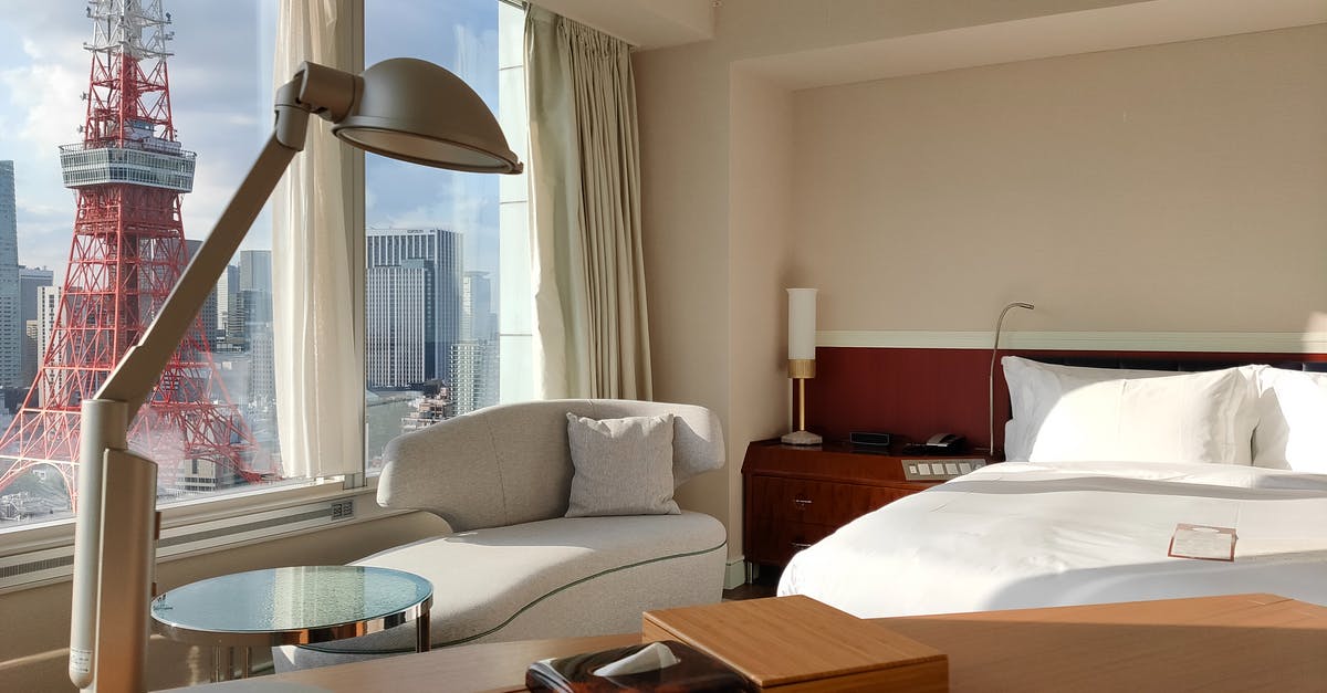 Do hotels in Japan always have manual baths in their rooms? - A Couch Near a Bed in a Hotel Room