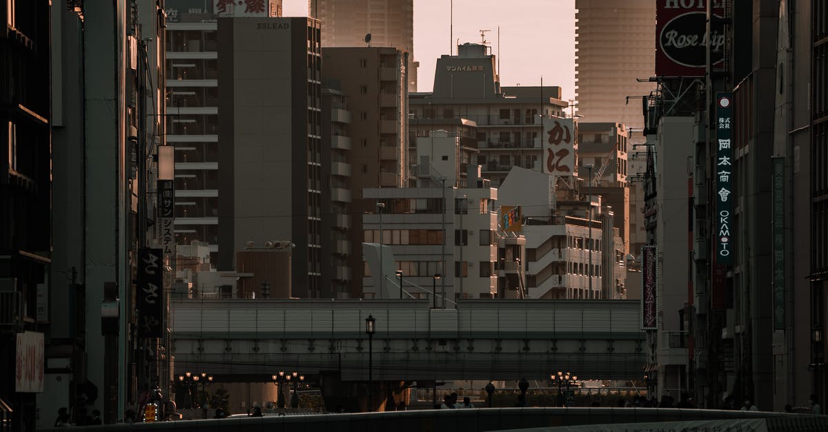 Do hotels in Japan always have manual baths in their rooms? - Skyline of Osaka City Japan