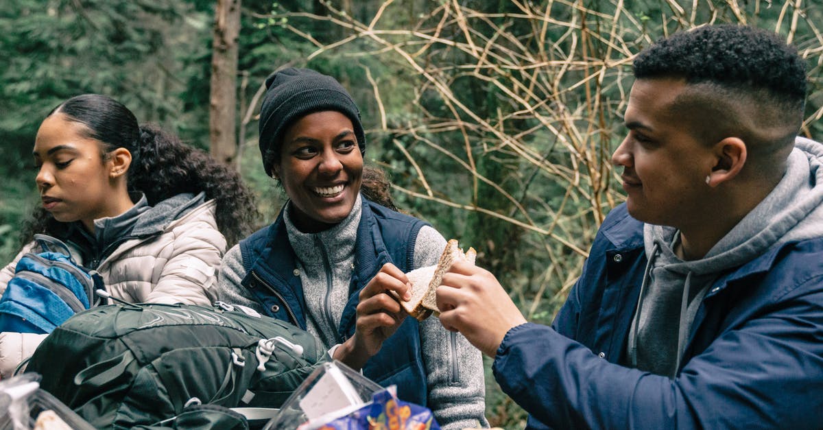 Do I have to declare my fruits flying into the EU? - Man and Woman Having Fun while Eating Sandwiches