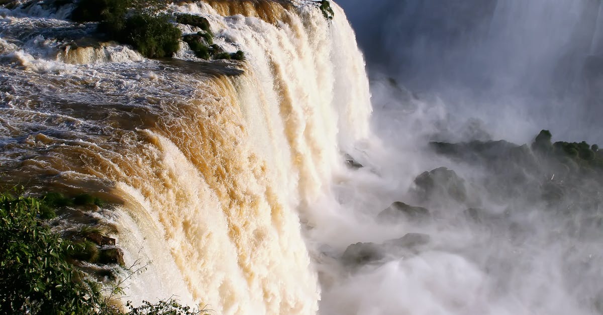 Do I need a Brazil transit visa - Iguazu falls