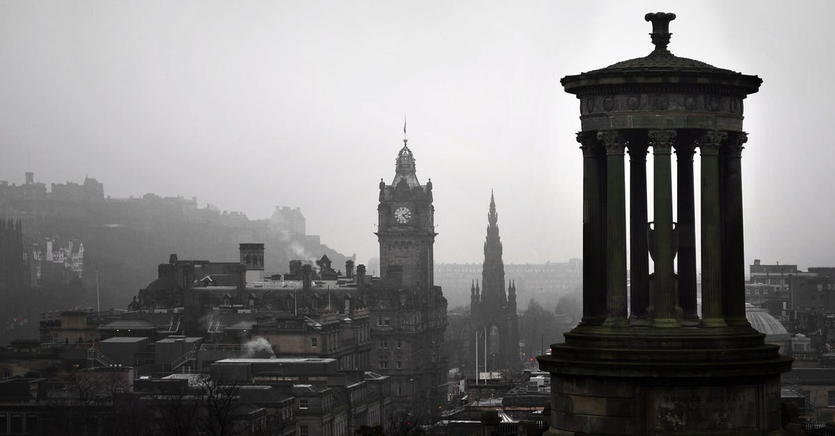 Do I need a passport to visit Edinburgh in Scotland from elsewhere in the UK? - Calton Hill