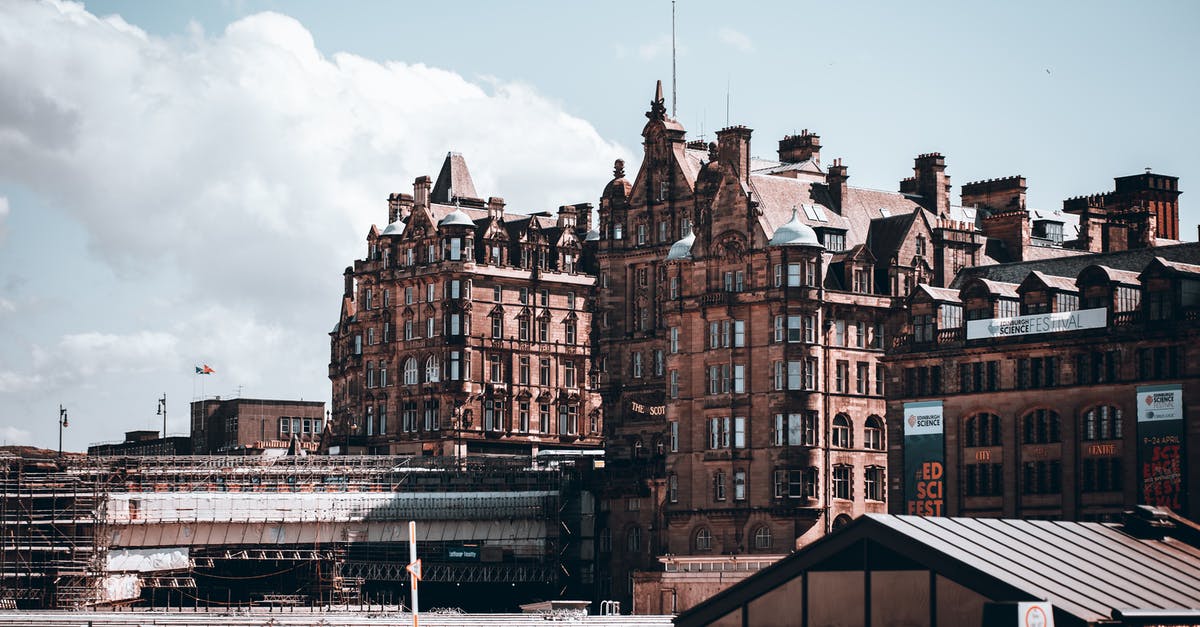 Do I need a passport to visit Edinburgh in Scotland from elsewhere in the UK? - A Concrete Buildings Under the Cloudy Sky