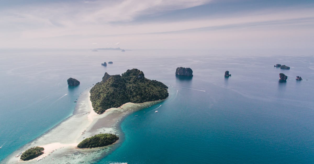 Do I need a Thailand visa if departing from Malaysia - Aerial Shot of an Island