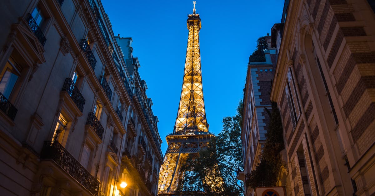 Do I need a transit visa in Paris and Panama? - Christmas Tree With String Lights Near Brown Concrete Building during Night Time