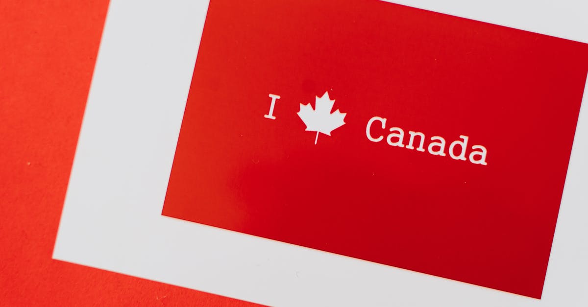 Do I need to return the Hong Kong immigration card to the authorities? - A Red and White I Love Canada Card
