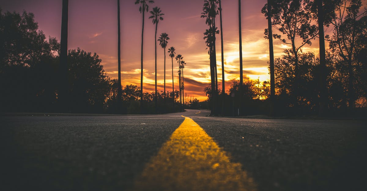 Do US long distance buses enforce their luggage rules? - Road in City during Sunset