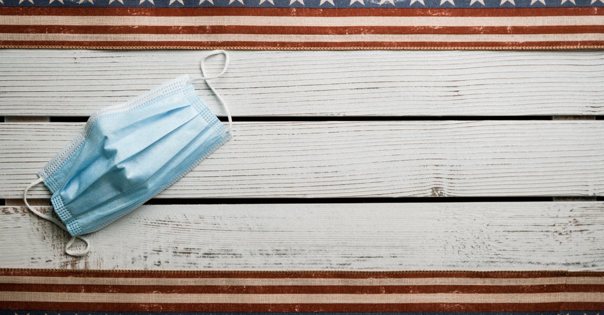 Does a US national need a medical visa to receive treatment in Australia? - Top view of face mask placed on wooden table decorated with ribbons with United States flag pattern Does a US national need a medical visa to receive treatment in Australia? - Top view of face mask placed on wooden table decorated with ribbons with United States flag pattern