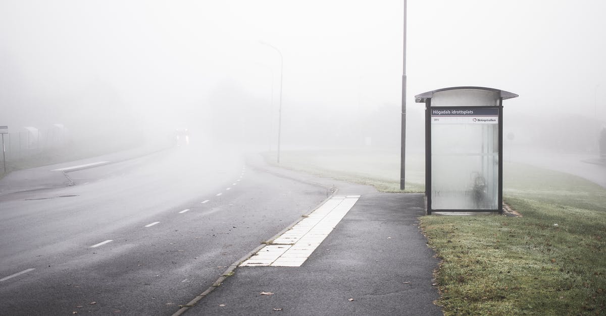 Does Flixbus make stops on long journeys? - Empty Road With Fog