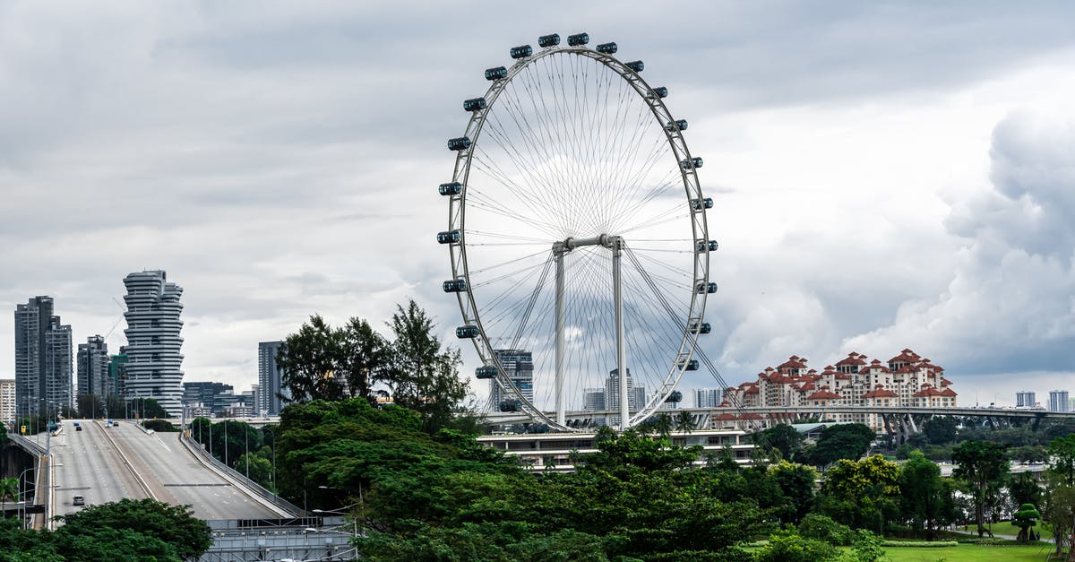 Does Singapore Airlines offer free multi-day stopovers? - Long Shot of a Ferris Wheel