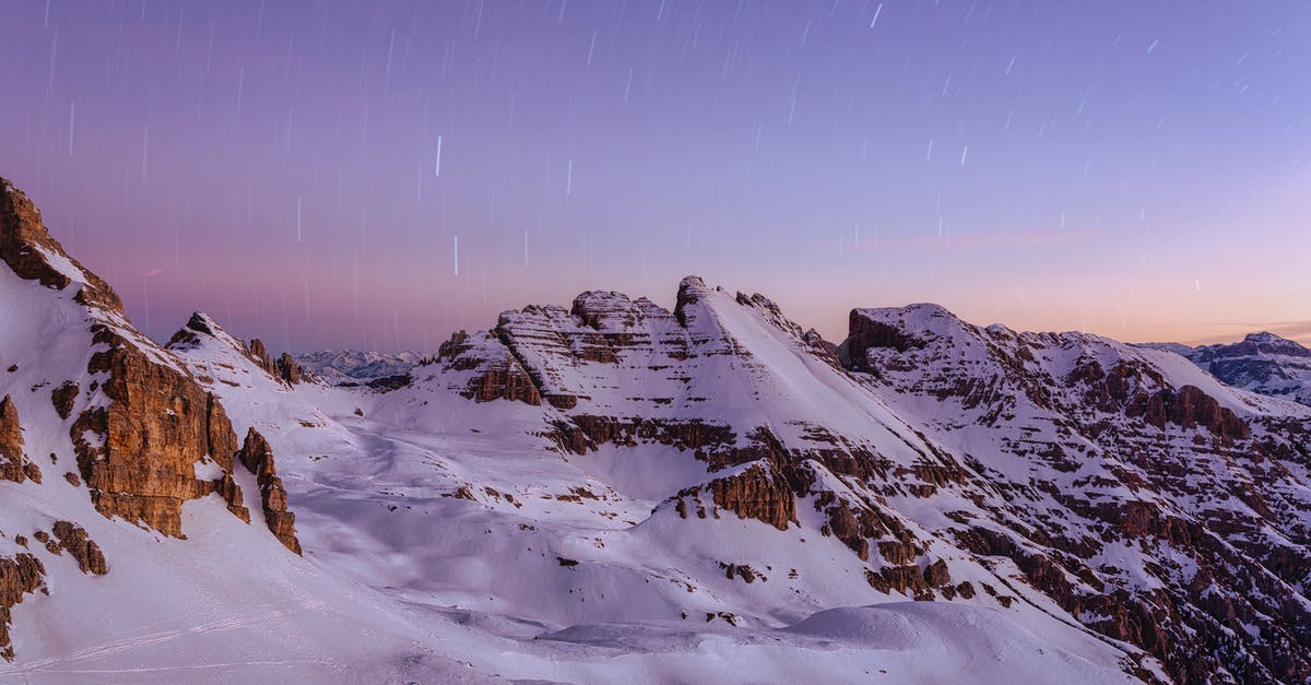 Does this painting depict the Alps or Rockies? - Snow Covered Rocky Mountains 