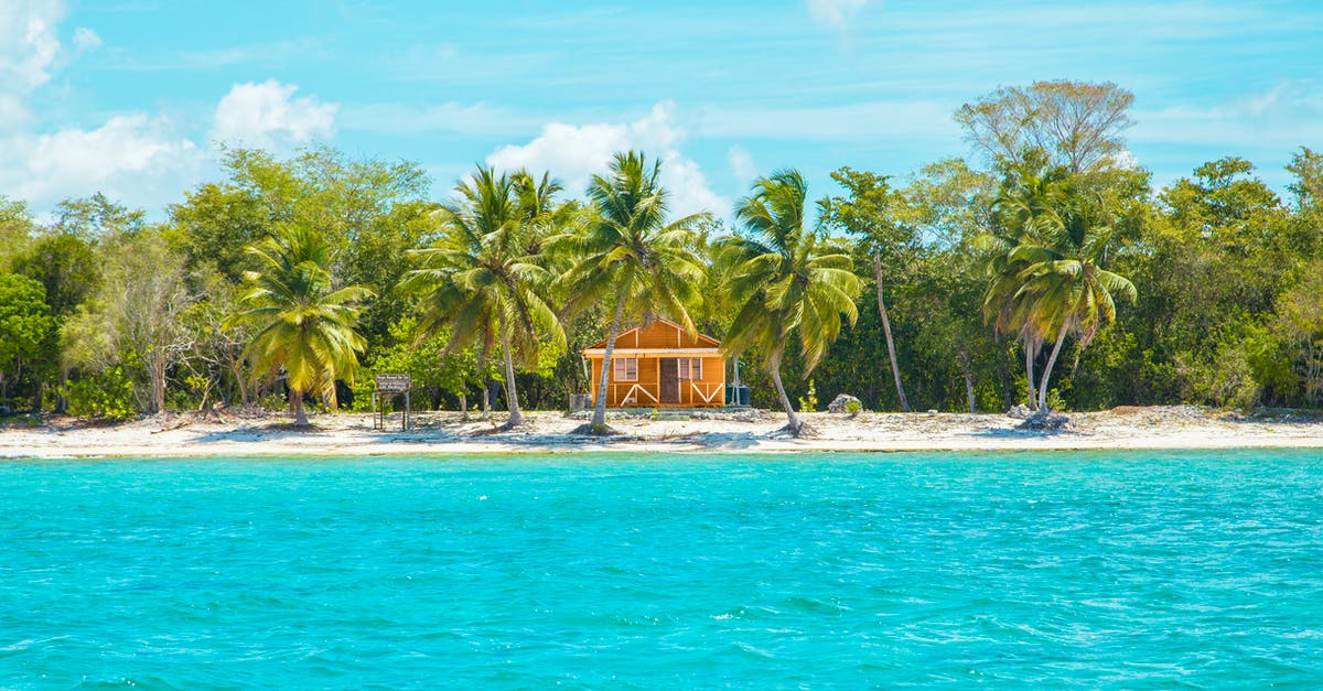 Dominican Republic - Transit without visa - Photo of Wooden Cabin on Beach Near Coconut Trees