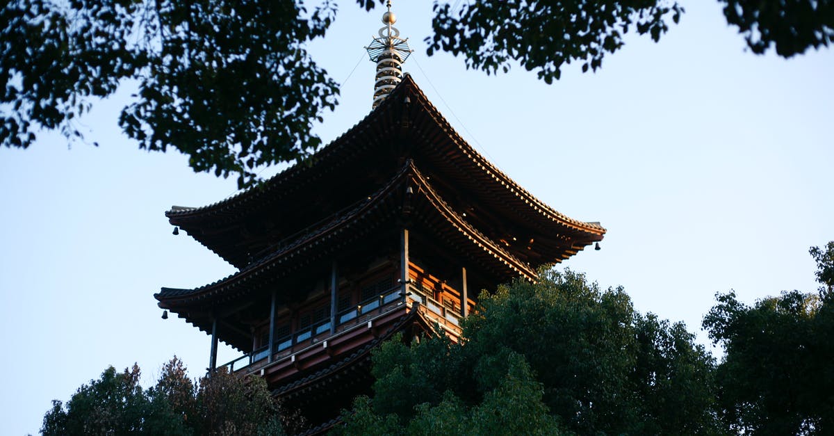 Double-entry visa procedure for transit in Japan - Brown and White Pagoda Temple Surrounded by Green Trees