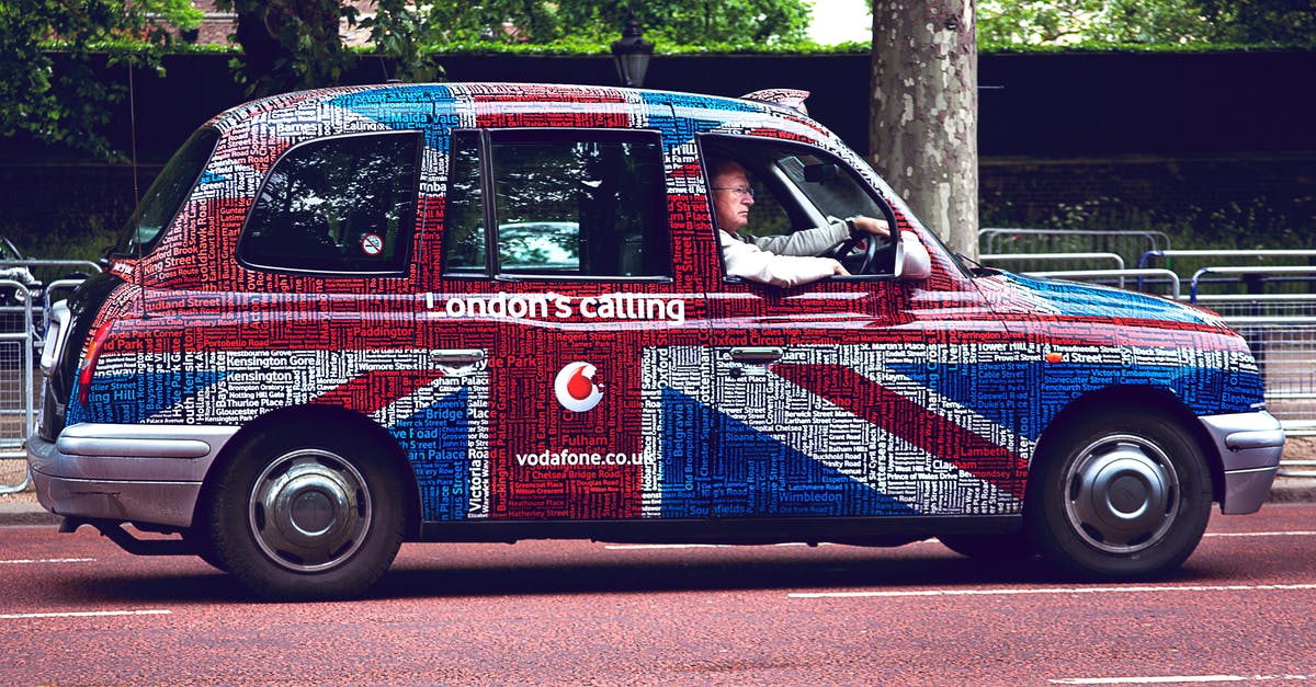 drive from China to UK in Chinese registered car - Man Driving Vehicle Near Tree