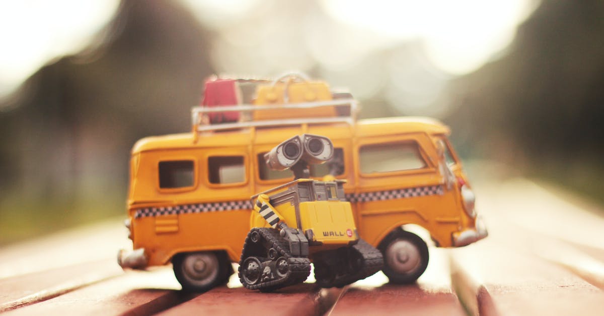 Driving 12 passenger van in UK - Wall-e Die-cast Model