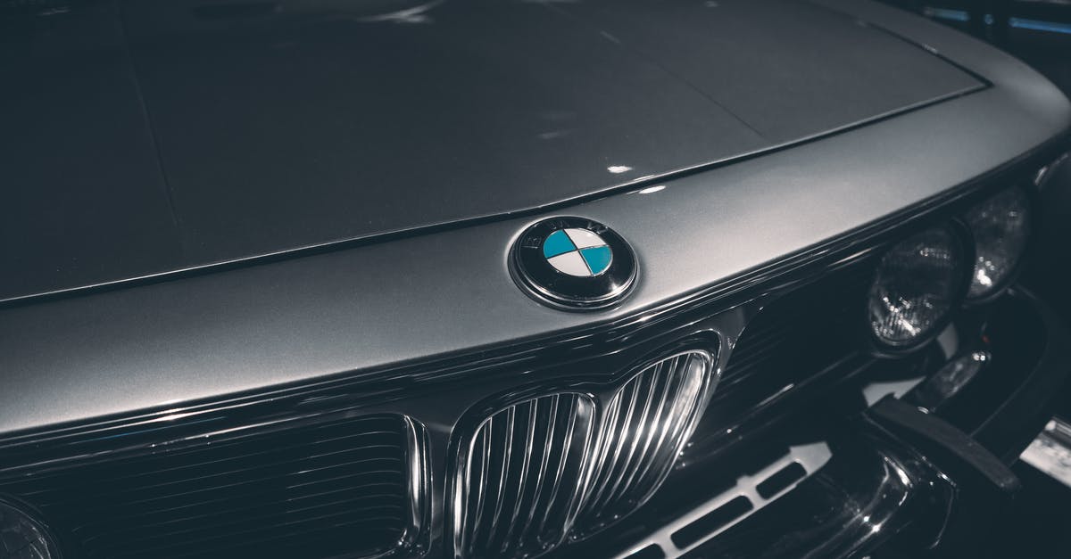 Driving into Germany over Easter weekend - Grayscale Photography of BMW Car