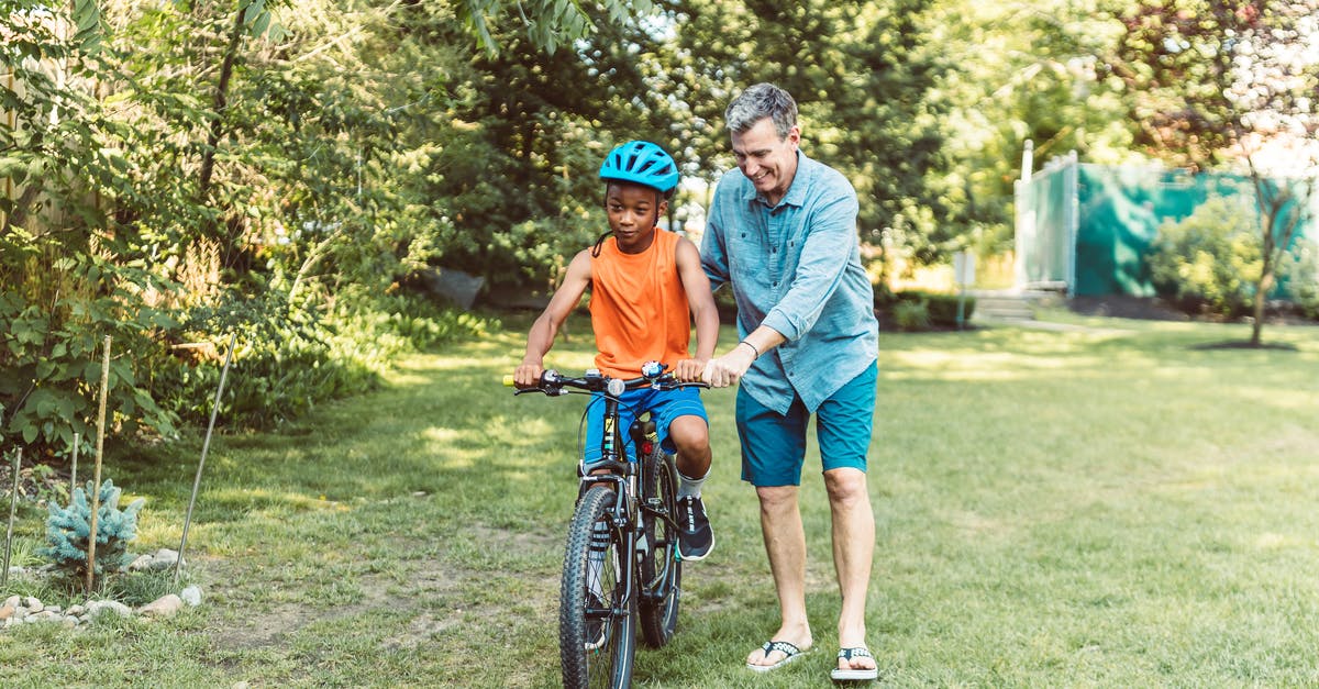 Drunk Cycling Laws [closed] - Father guiding his Child to Ride a Bike 