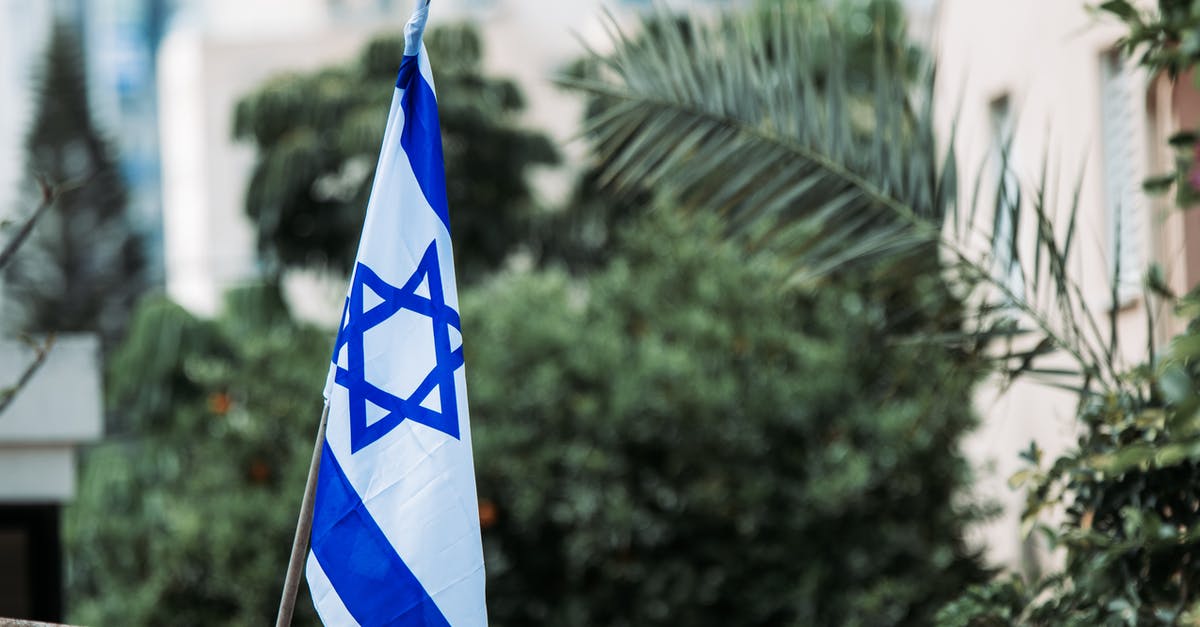 Dual nationality ESTA or not ESTA? [duplicate] - Close-up Photo of Israel Flag 