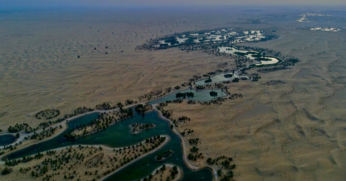 Dubai Transit Visa [duplicate] - Aerial View of Beach