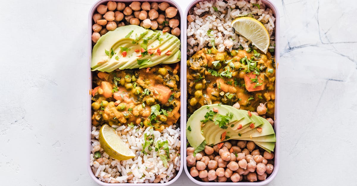 Duty free allowance for rice and beans in Switzerland - Flat Lay Photography of Two Tray of Foods