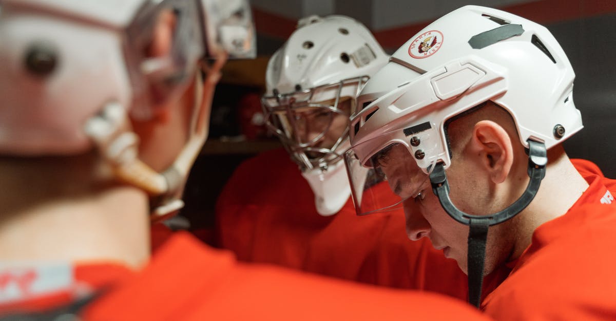 Ear protection on long flights? - Hokey Players in White Helmets