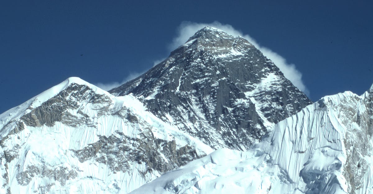 Easily accessible snow in Nepal - Snow Capped Mountain Peak