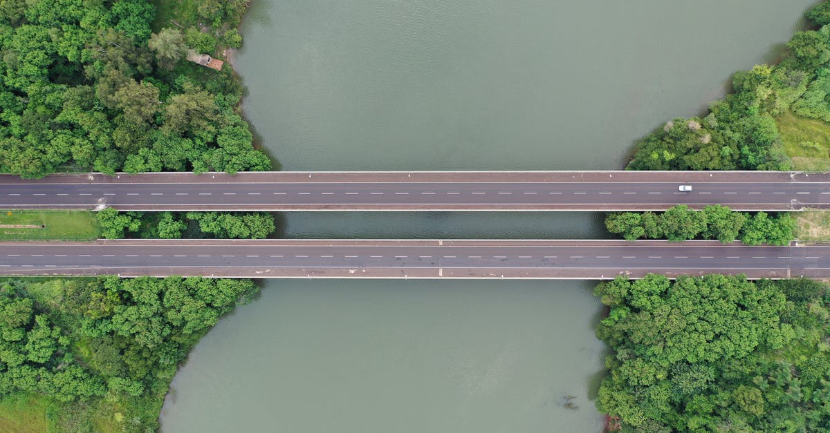 Easy driving, direct route from Syracuse, NY, to Lake Placid? - Bridges with roads over river between trees