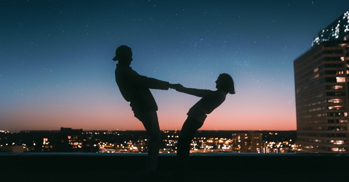 EEA Family Permit "Date of Arrival" Earliest request? - Silhouette of Man Jumping on Field during Night Time