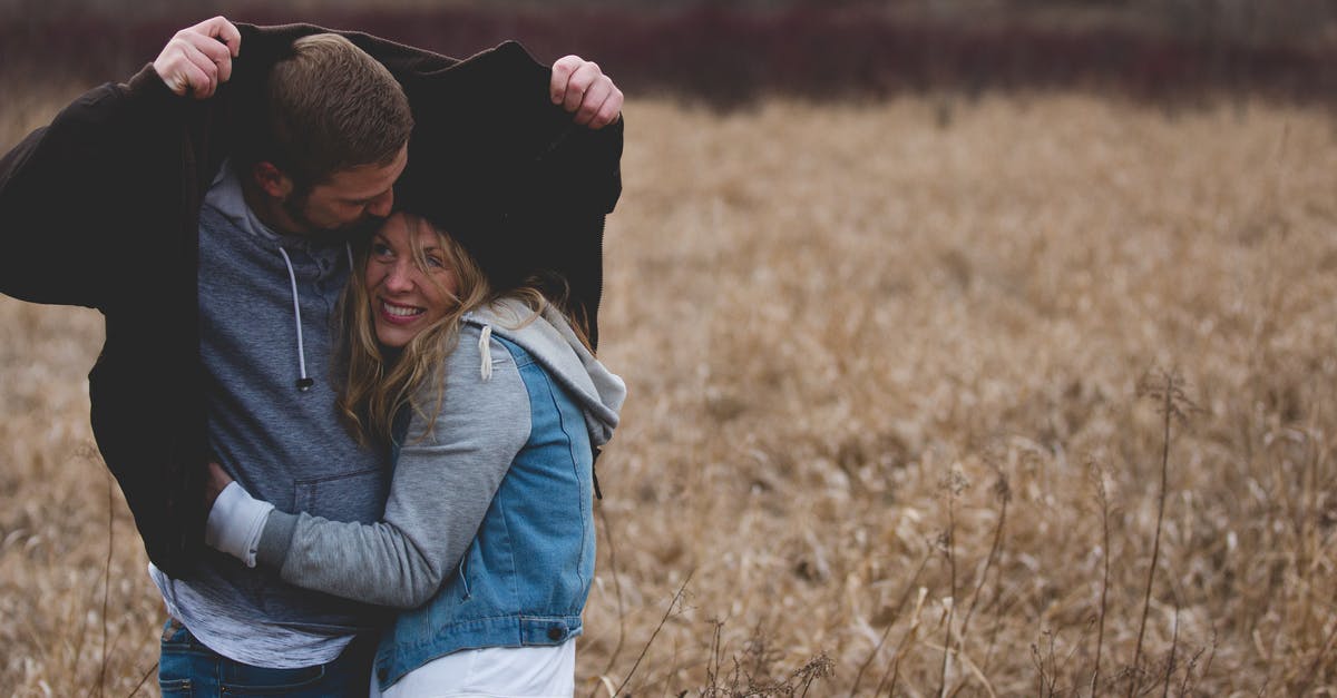 EEA Family Permit "Date of Arrival" Earliest request? - Man and Woman Hugging on Brown Field