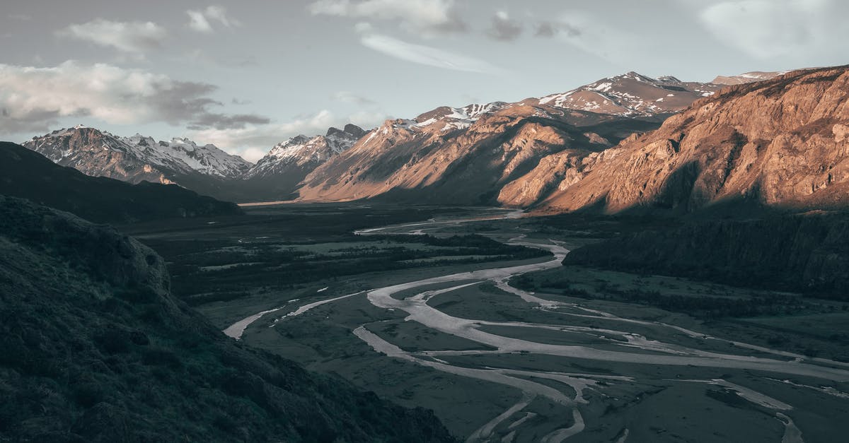 El Calafate, Argentina [closed] - Brown Mountains Under White Clouds