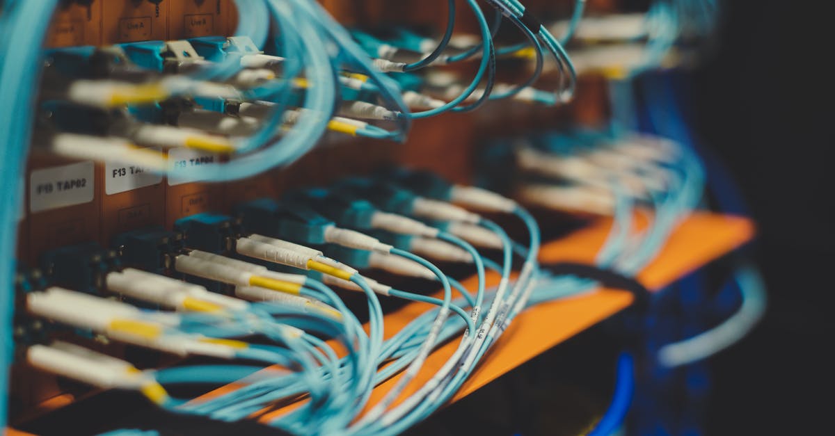 Electric Adapter for Japan - Closeup of many cables with blue wires plugged in modern switch with similar adapters on blurred background in modern studio