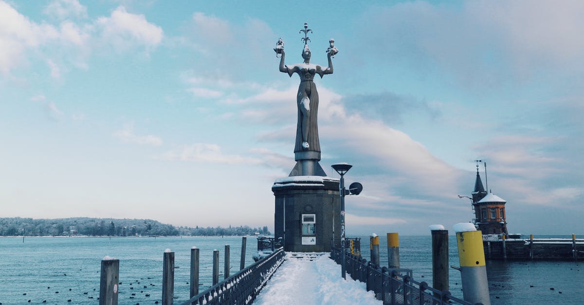 Emotive Sculpture in a Port - Where Is It? - The Imperia Statue at the Harbor of Konstanz in Germany