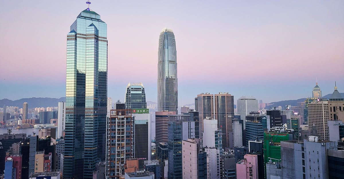 English in Hong Kong - City Skyline Under Gray Sky