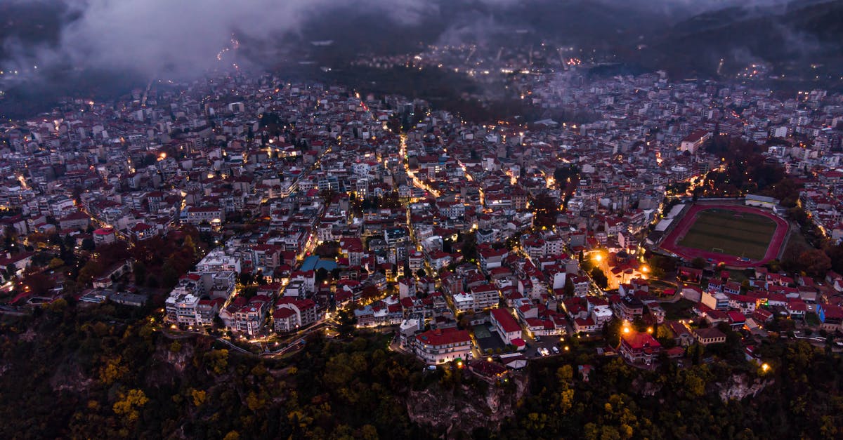 Entering greece on italian schengen visa - Free stock photo of action, aerial photo, aerial photography