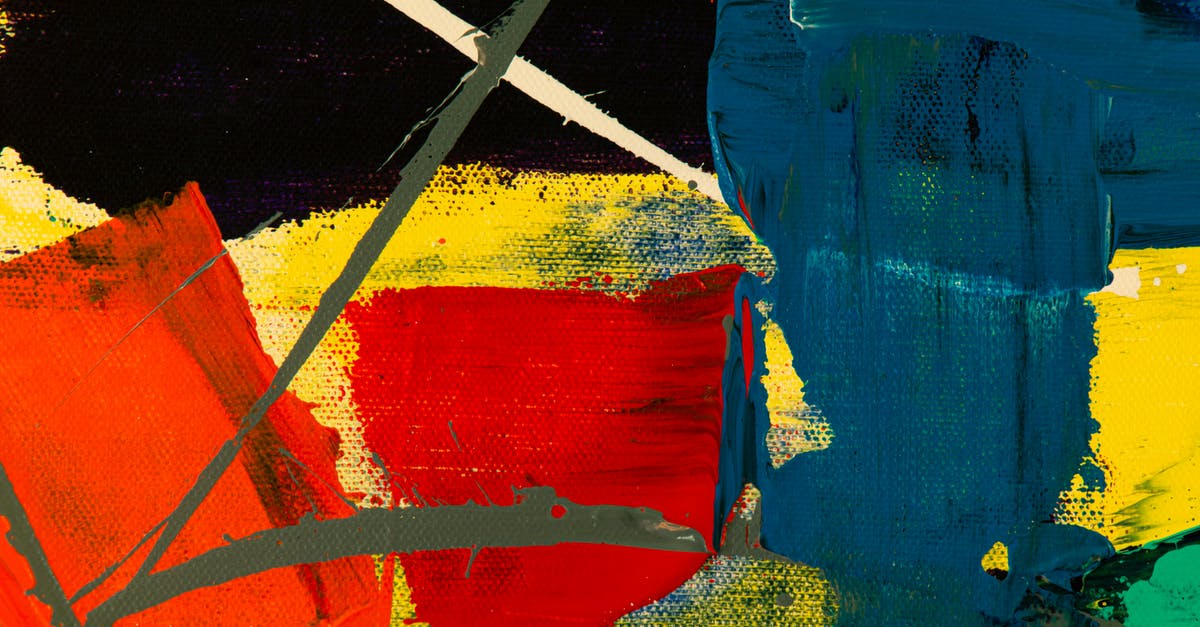 Entering Romania on a Bulgarian visa - Close-Up Photo Of Abstract Painting