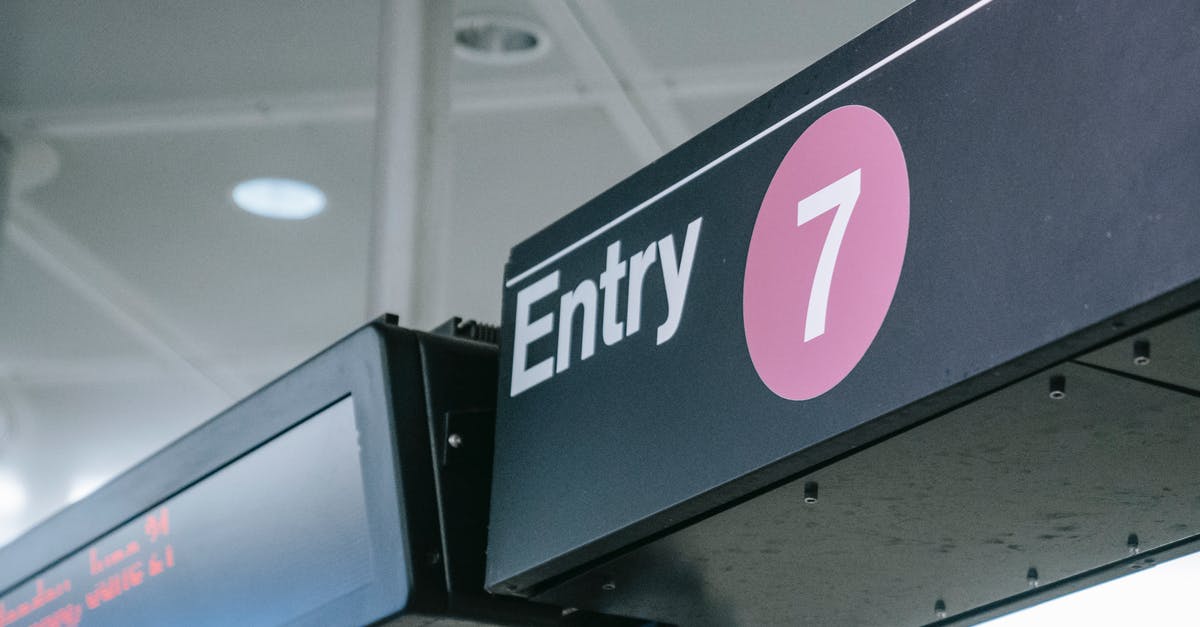 Entry Refusal - what does this stamp mean? - Free stock photo of airport, business, contemporary