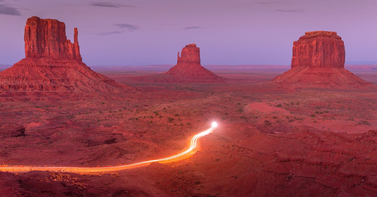 ESTA controls when travelling within two states in the US - Brown Rock Formation