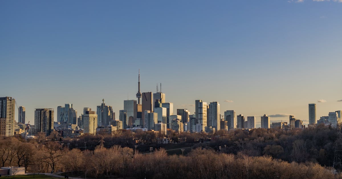 eTA Transit -layover in Canada - Toronto Skyline
