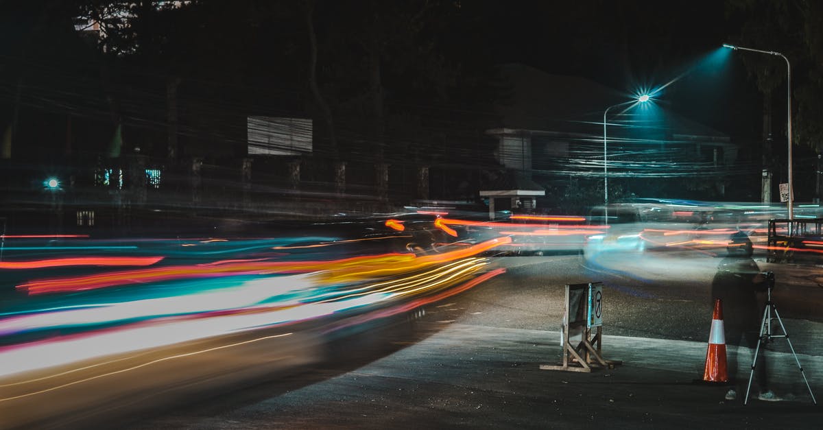 Europe: differences between colours of highway road-signs - Time Lapse Photography of Cars on Road during Night Time