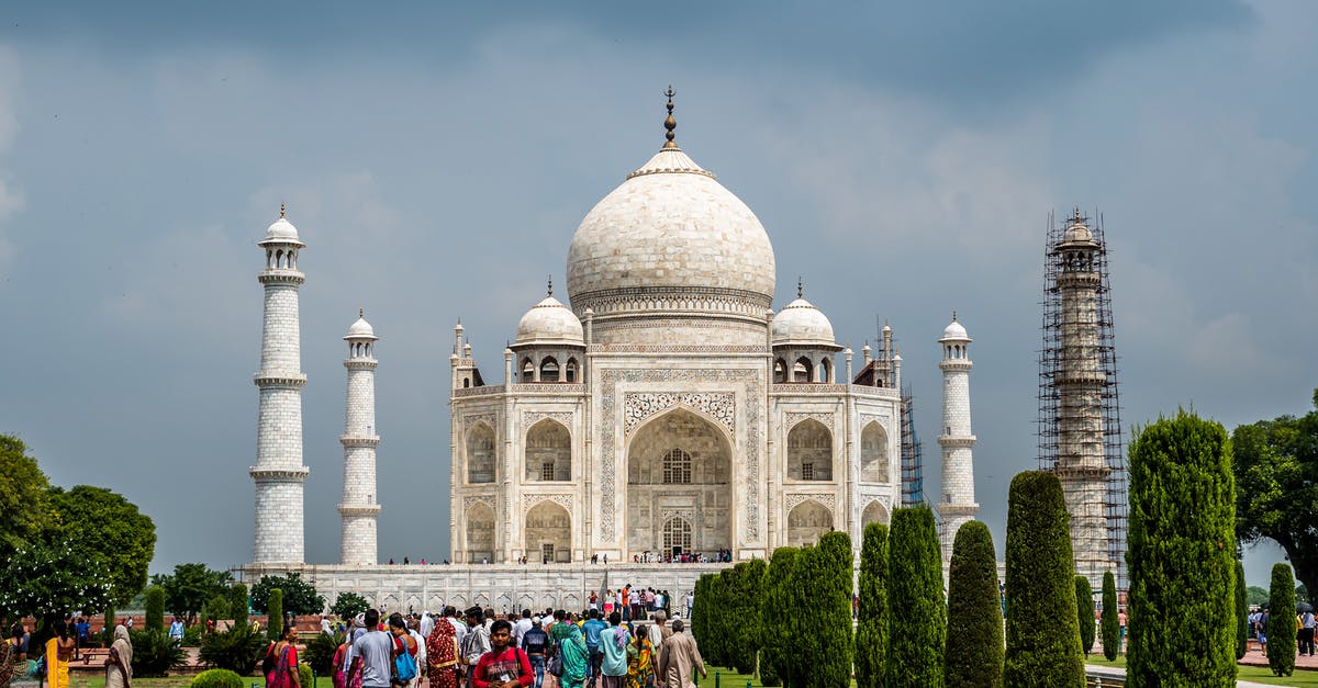 E-visa for India cruise - Taj Mahal