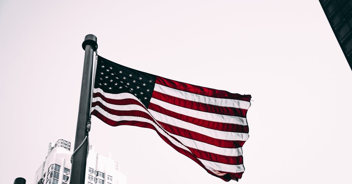 Exiting United States with an expired passport - Photo of U.S.A Flag