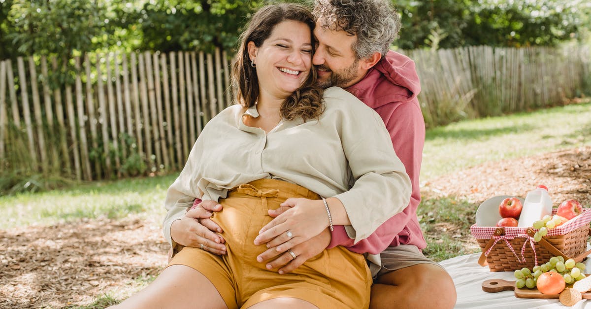 Expected arrival date changed - Australian Visitor 600 Visa - Romantic couple embracing during picnic